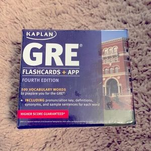 Kaplan GRE flash cards
